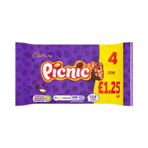 Cadbury Picnic pack 128g