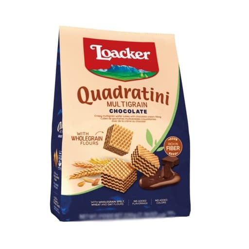 Loacker Quadratini Multigrain Choco 110g