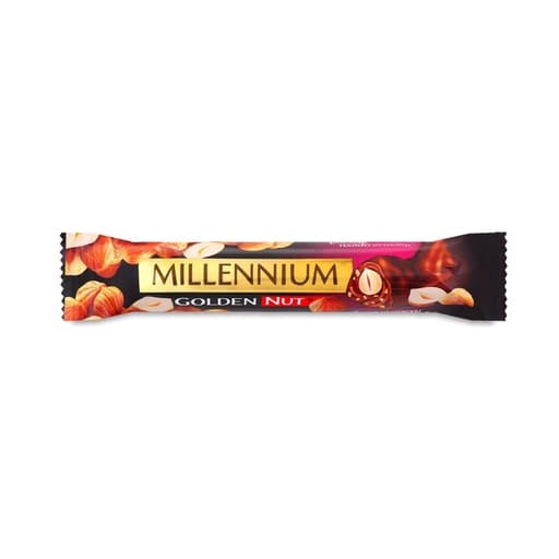 Millennium Golden Nut Hazelnuts Dark Chocolate 40g