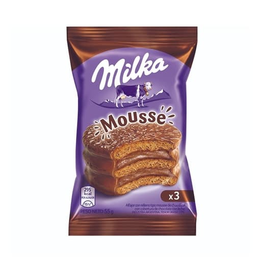 Milka Mousse Chocolate x3 55g
