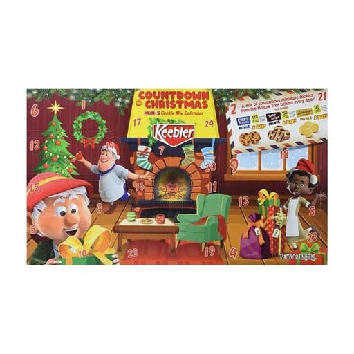 Keebler Countdown Christmas Minis Cookie Mix Calendar