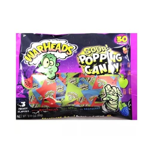 Warheads Sour Popping Candy 90g