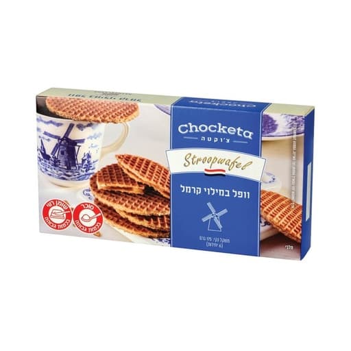Chocketa Waffle Filled With Caramel 175g