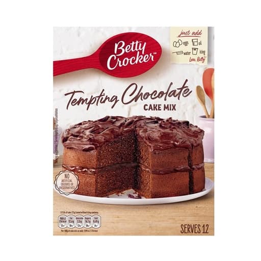 Betty Crocker Tempting Chocolate Cake Mix 425g