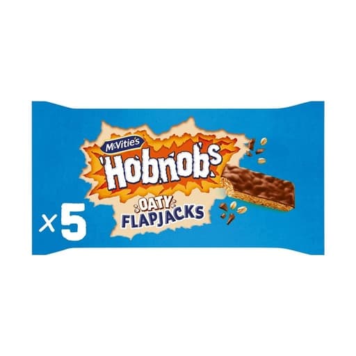 McVitie’s Hobnobs Oatly Flapjacks Milk Chocolate
