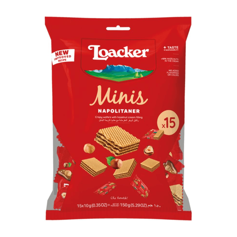 Loacker Wafer Mini Hazelnut 120g