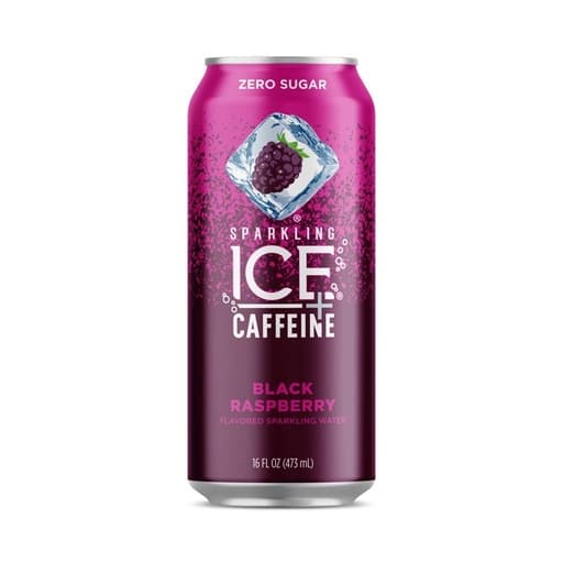 Sparkling Ice + Caffeine Black Raspberry 473ml
