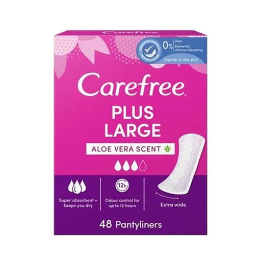 Carefree Plus Large 48 Pantyliners