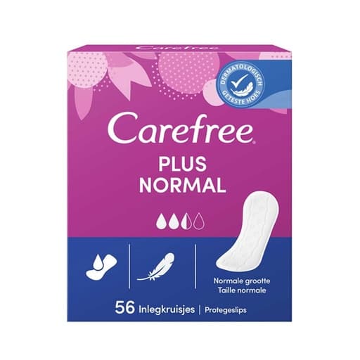 Carefree Plus Normal 56 Pantyliners