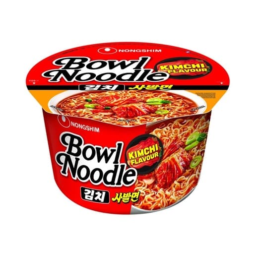 Nongshim Bowl Noodle Kimchi Flavour 100g