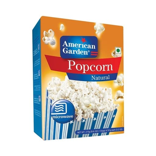 American Garden Popcorn Natural 273g