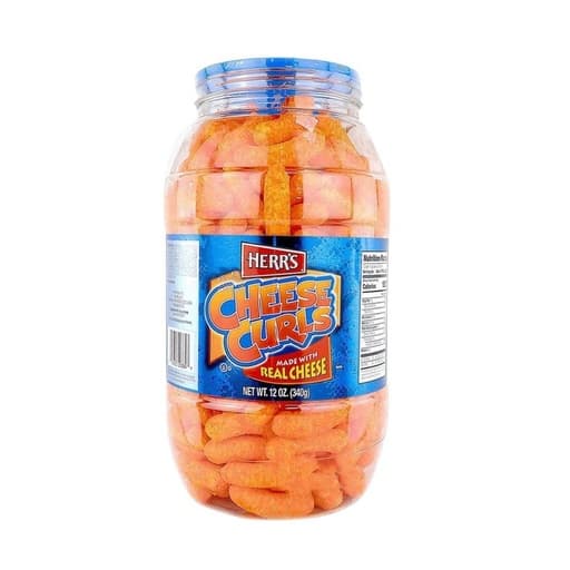 Herr´s Cheese Curls Barrel 340g