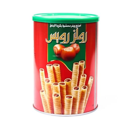 رولز رويس اصابع ويفر محشوة بكريما البندق – 400g