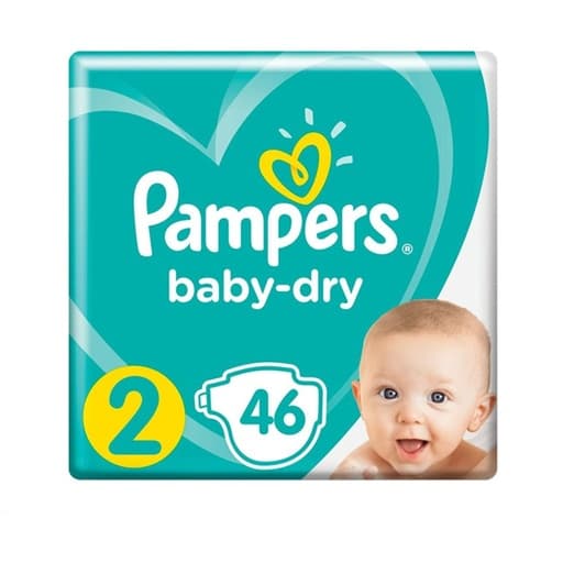Pampers Baby-Dry #2 46Diapers