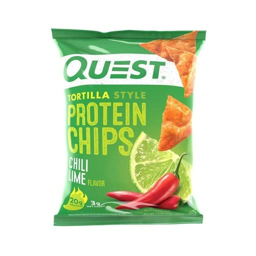 Quest Tortilla Style Protein Chips Chili Lime 32g