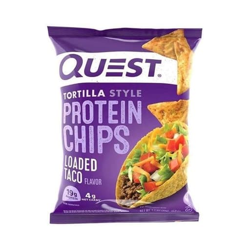 Quest Tortilla Style Protein Chips Loaded Taco 32g