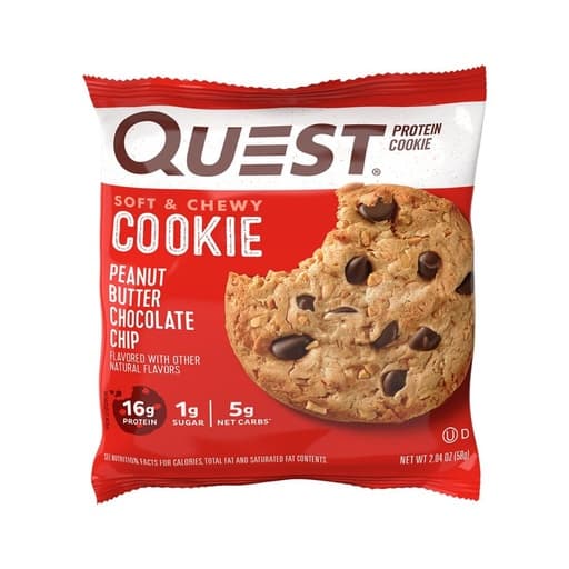 Quest Protein Cookies Peanut Butter Chocolate Chip 59g