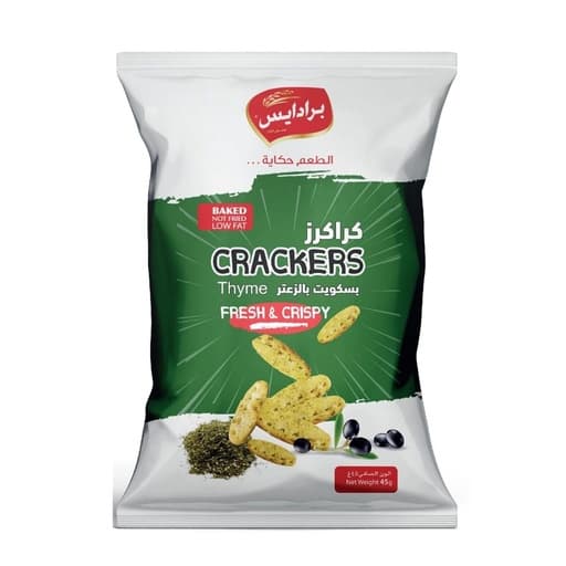 Paradise Baked Crackers Thyme 45g