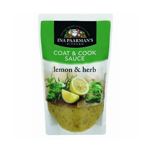 Ina Paarman’s Coat & Cook Sauce Lemon & Herb 200ml