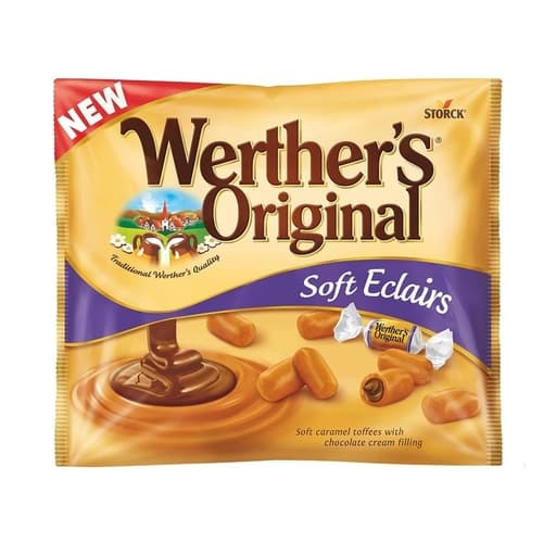 Werther’s Original Soft Eclairs Caramel Toffees 100g