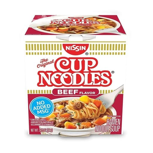 Nissin Cup Noodles Beef 71g
