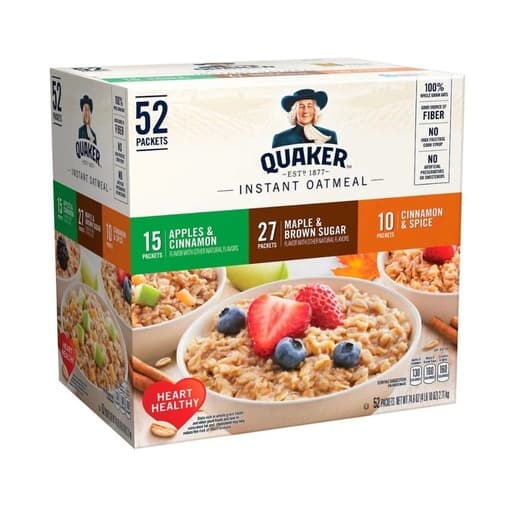 Quaker Instant Oatmeal Flavor Variety 2.11kg
