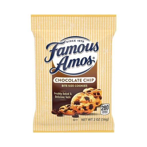 Famous Amos Chocolate Chip Bite Size Cookie 56g
