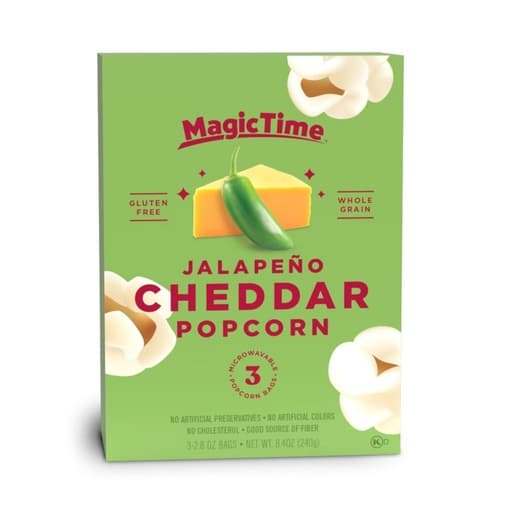 Magic Time Jalapeno Cheddar Popcorn 240g