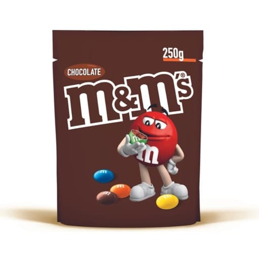 M&m’s Chocolate Large Pouch 250g