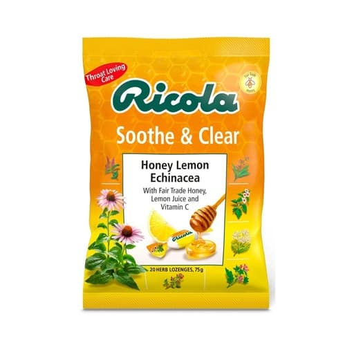 Ricola Honey Lemon Vitamin C 75g