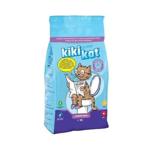 KikiKat Lavender Fields Cat Litter 10lt