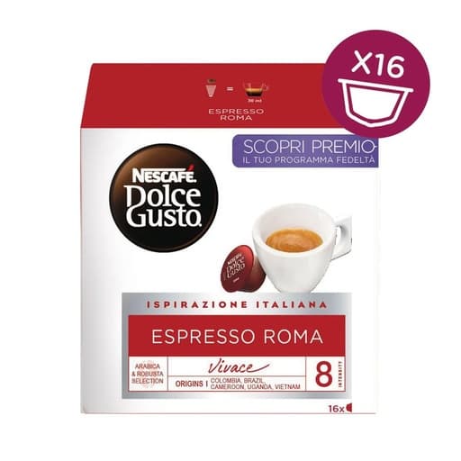 Nescafe Dolce Gusto Espresso Roma x16