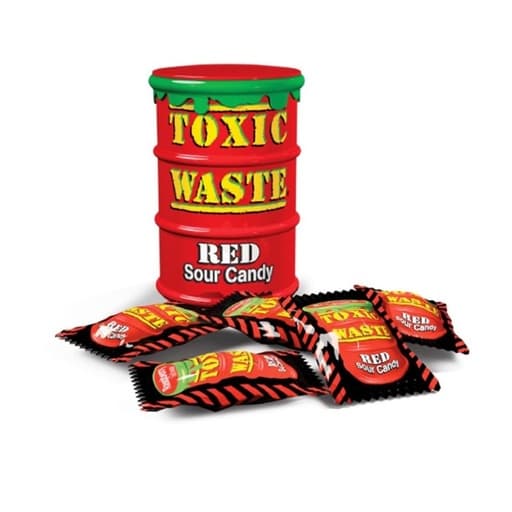 Toxic Waste RED Sour Candy 42g