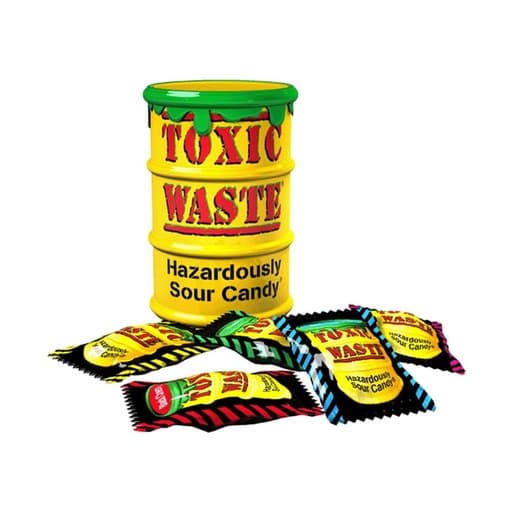 Toxic Waste Hazardously Sour Candy 42g