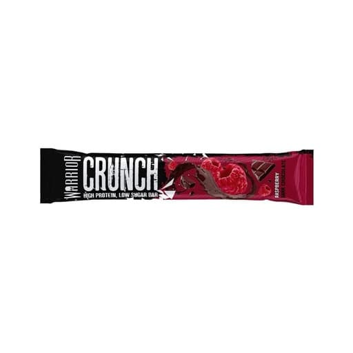 Warrior Crunch Dark Chocolate Raspberry Protein Bar 64g
