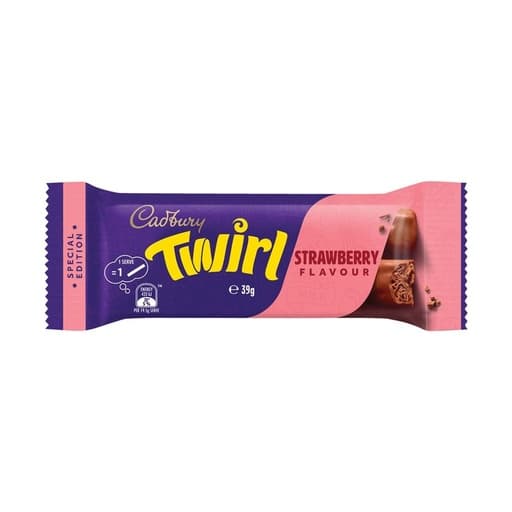 Cadbury Twirl Strawberry 39g