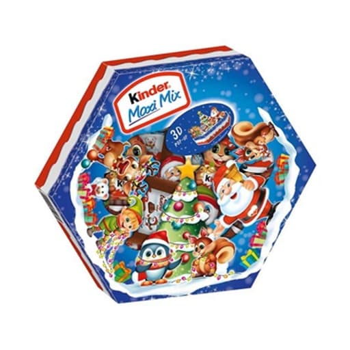 Kinder Maxi Mix Christmas Plate 143g