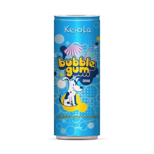 Ke.ola Bubble Gum Soda 250ml