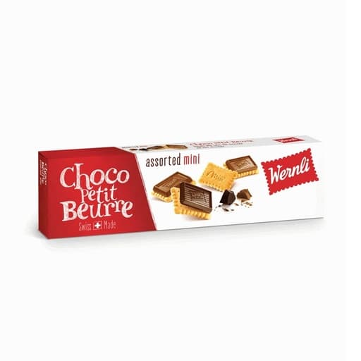 Wernli Assorted Mini Choco Petit Beurre 125g