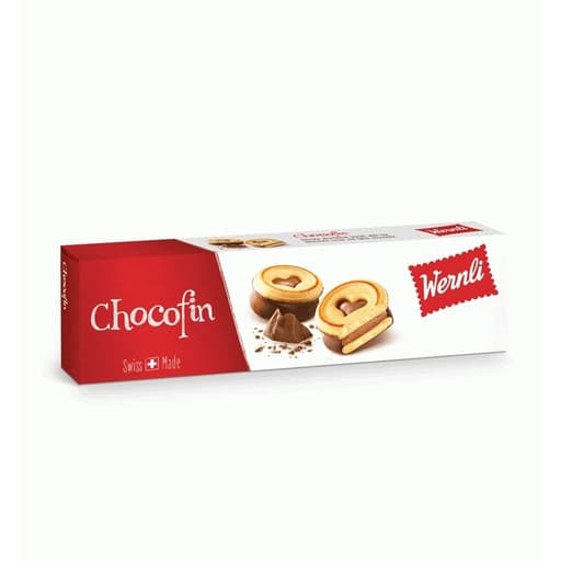 Wernli Chocofin Shortbread Biscuit 100g