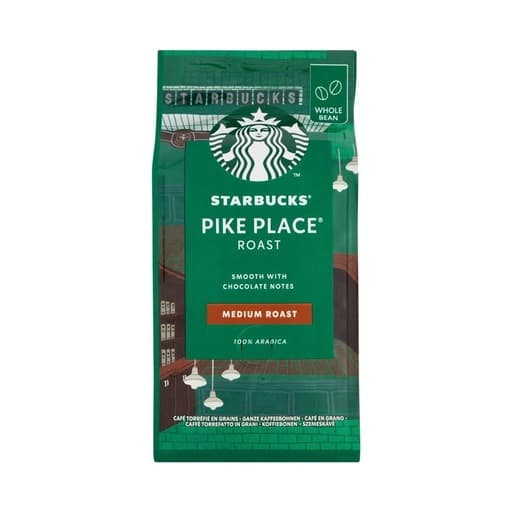 Starbucks Pike Place Medium Roast Coffee Beans 200g