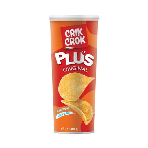 Crik Crok Plus Chips 100g