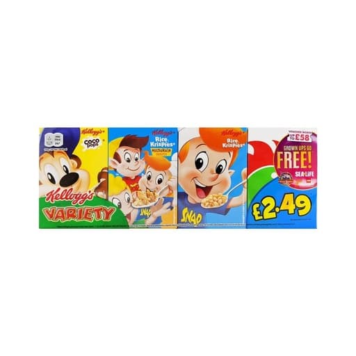 Kellogg’s 8 Variety Packs 191g