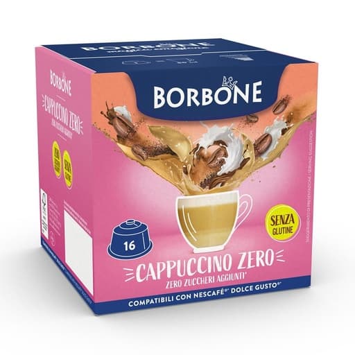 Borbone Cappuccino Zero Dolce Gusto Capsules x16