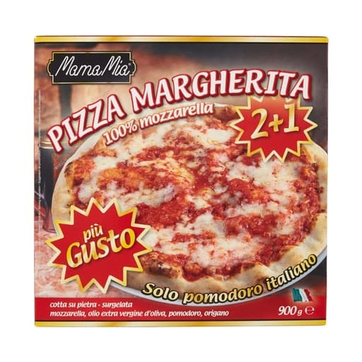 Mama Mia Pizza Margherita Frozen 900g
