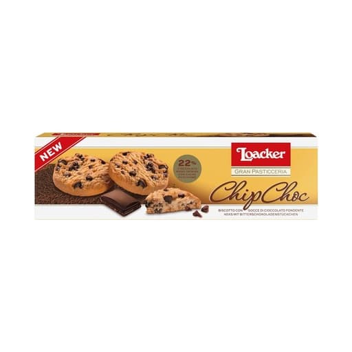Loacker Biscuits Chip Choc 96g