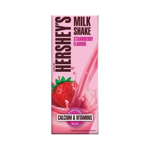 Hersheys Milk Shake Strawberry 180ml
