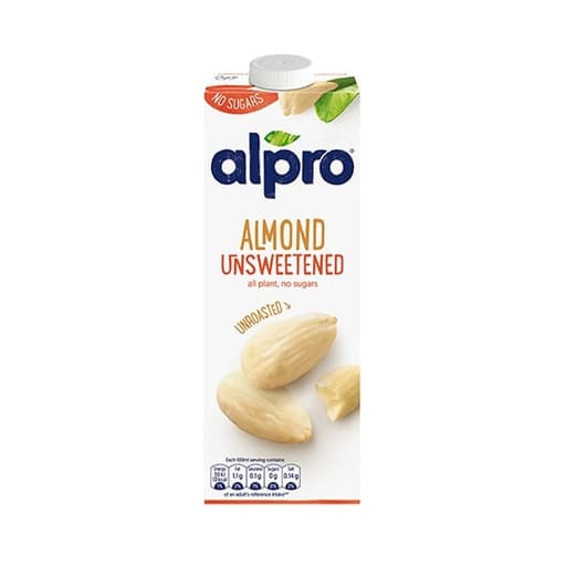 Alpro Almond Unroasted Unsweetened 1L