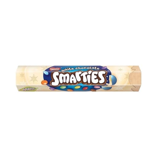 Smarties White Chocolate Tube 120g