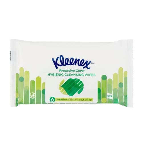 Kleenex Hygienic Cleansing Wipes 24 Pack